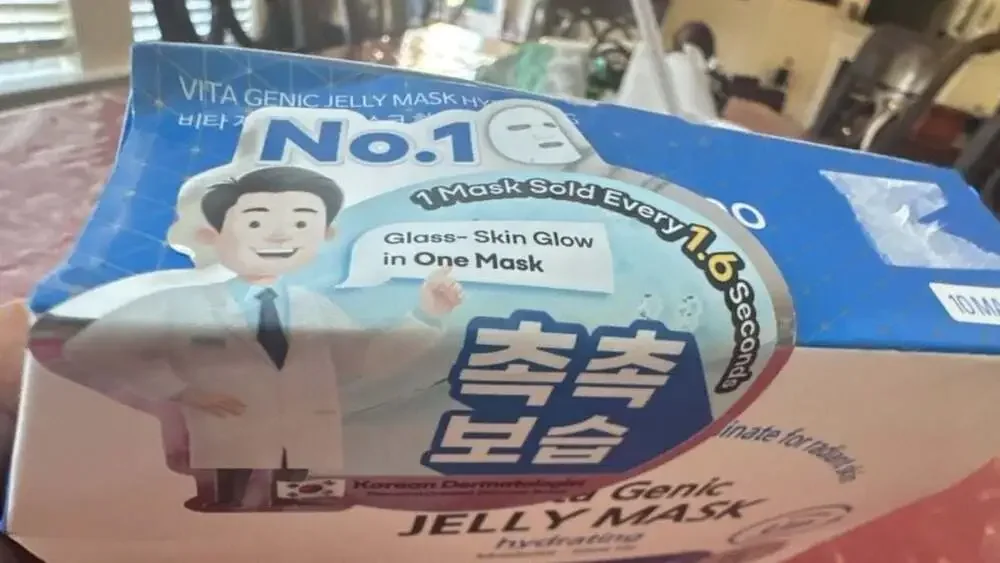 Bano Banobagi Vita Genic Hydrating Jelly Mask, 10-Count Box